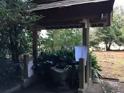 石神神社の手水舎
