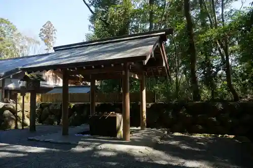 月讀宮（皇大神宮別宮）の手水舎