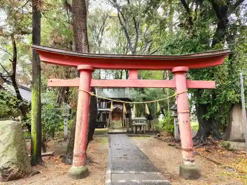 漆部神社の末社