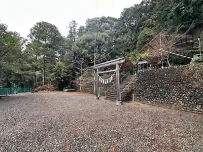 十津川護國神社の鳥居