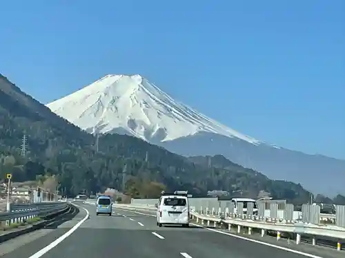 冨士御室浅間神社の景色