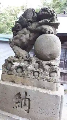 真狩神社の狛犬