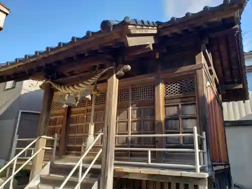 魚取神社の本殿・本堂