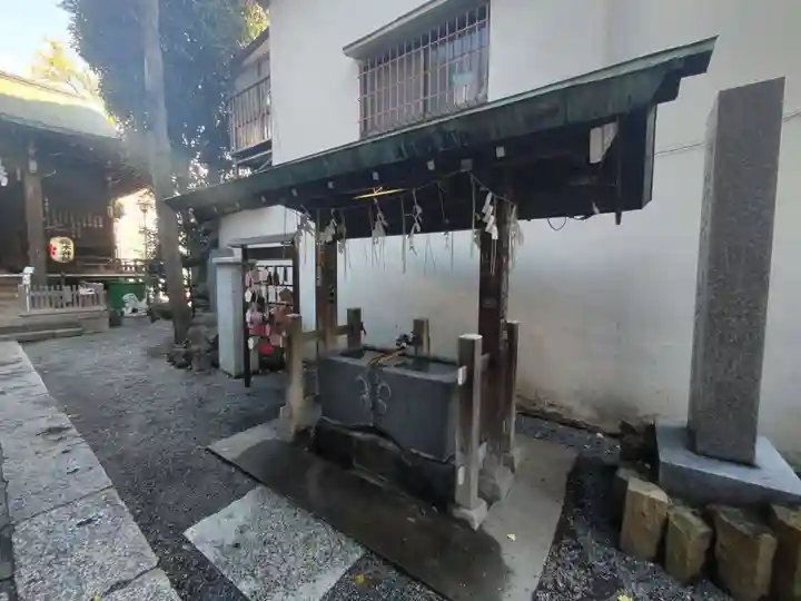 櫻木神社の手水舎
