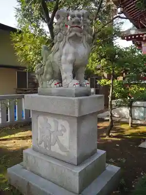 八劔神社の狛犬