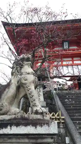 清水寺の狛犬