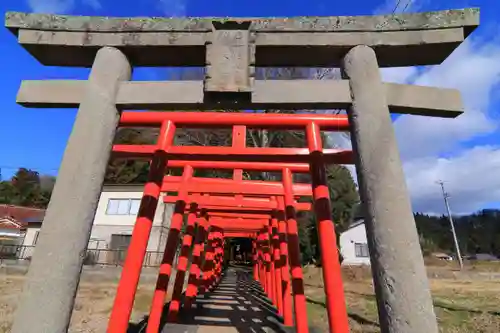 天杢稲荷神社の鳥居