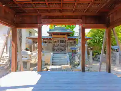 八幡社(阿原)の本殿・本堂