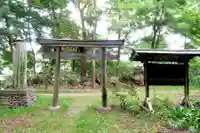 木魂神社の鳥居