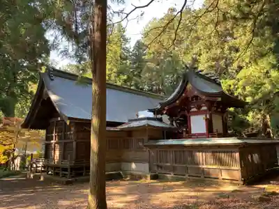 河口浅間神社の本殿・本堂