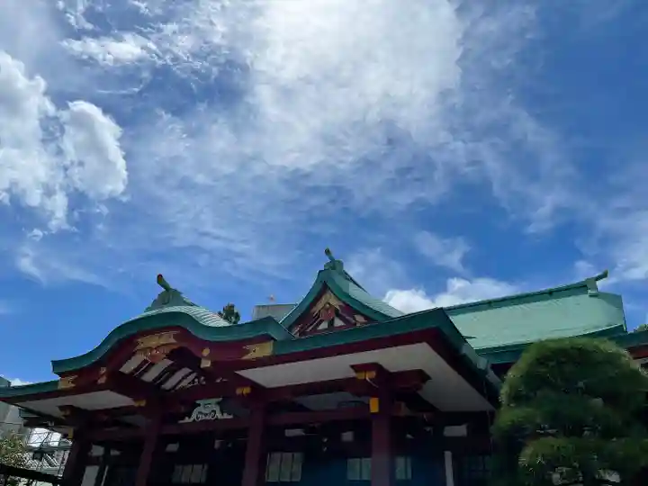 日枝神社の本殿・本堂