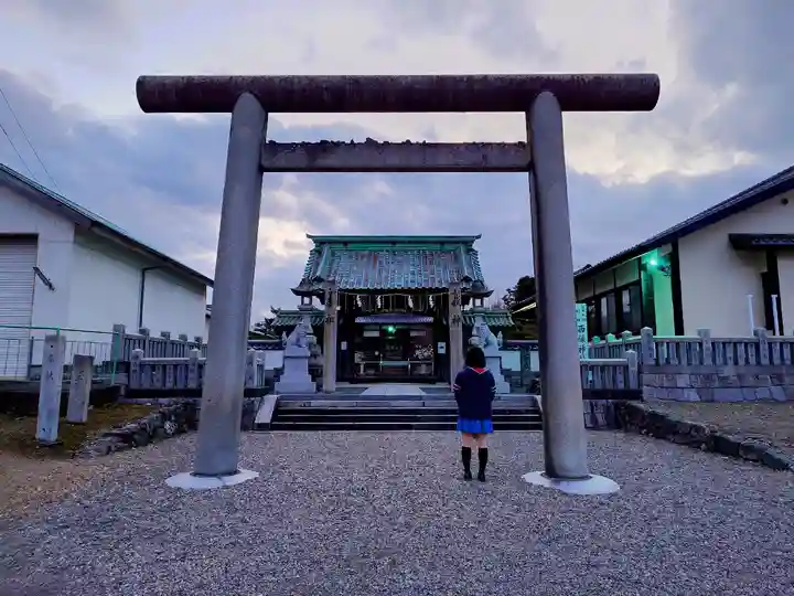 西條神社の鳥居