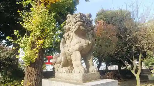 関前八幡神社の狛犬