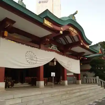日枝神社の本殿・本堂