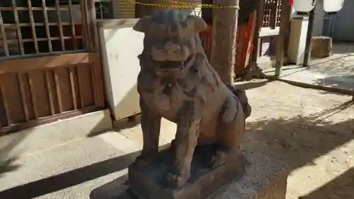 澪標住吉神社の狛犬