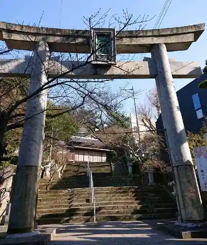 紅葉八幡宮の鳥居