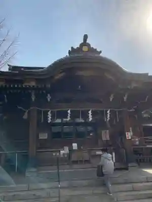 下谷神社の本殿・本堂