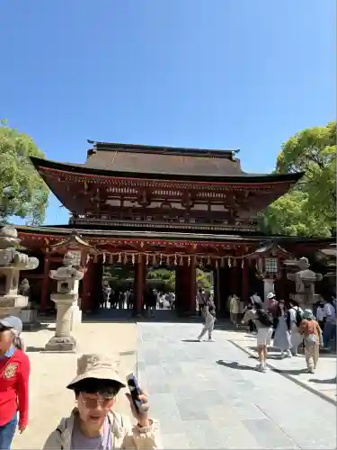 太宰府天満宮の山門・神門