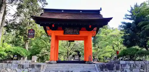 恵林寺の山門