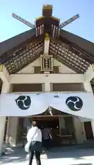 帯廣神社の本殿