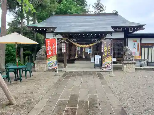 祖母井神社の本殿