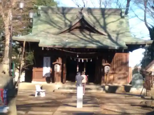 氷川神社の本殿