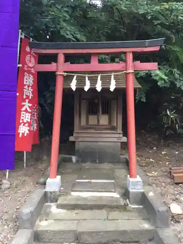 諏訪神社の鳥居