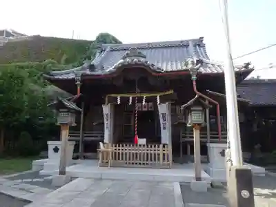 諏訪神社の本殿・本堂