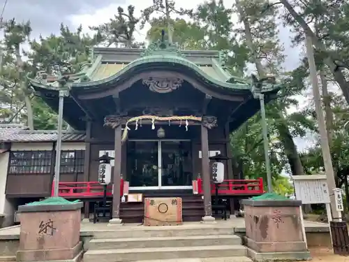 諏訪神社の本殿・本堂