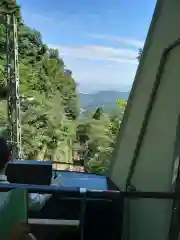 大山阿夫利神社の景色