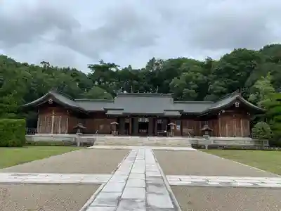 山口縣護國神社の本殿・本堂