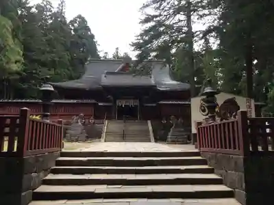 岩木山神社の山門・神門