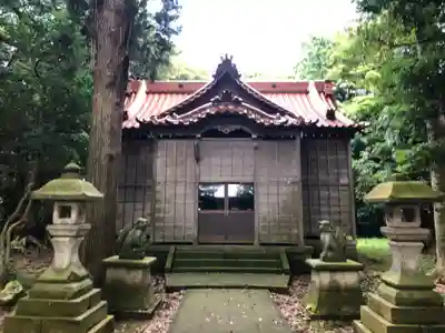 篠原神社の本殿・本堂