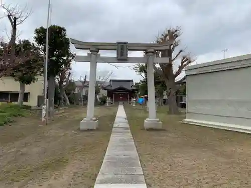 稲荷神社の鳥居