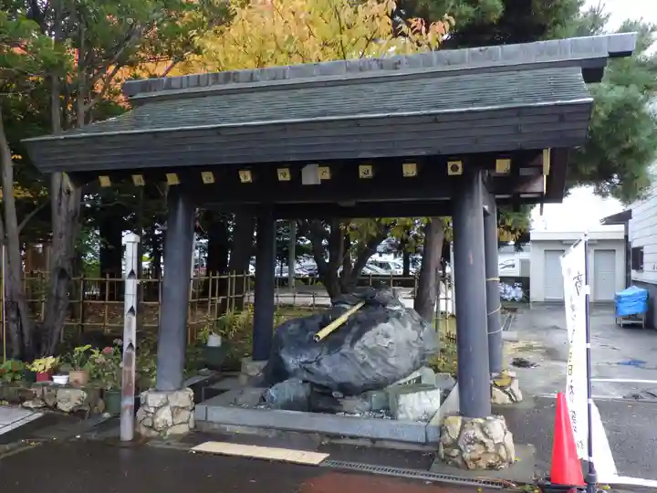 発寒神社の手水舎