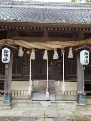 川津来宮神社の本殿・本堂