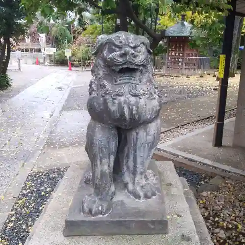 鳩森八幡神社の狛犬