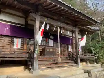 黒戸奈神社の本殿・本堂