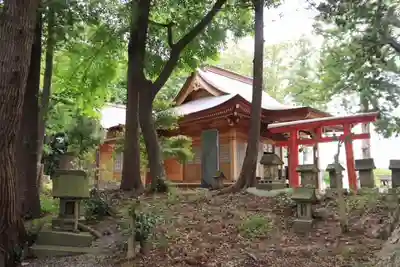 阿久津「田村神社」(郡山市阿久津町)旧社名:伊豆箱根三嶋三社の本殿・本堂