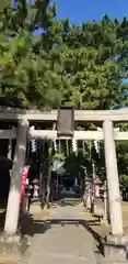 柴又八幡神社の鳥居