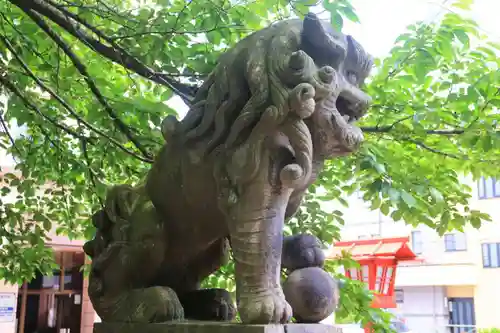 神炊館神社 ⁂奥州須賀川総鎮守⁂の狛犬
