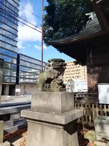 阿邪訶根神社の狛犬