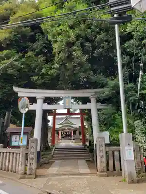 天沼八幡神社の鳥居