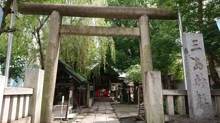 三島神社の鳥居