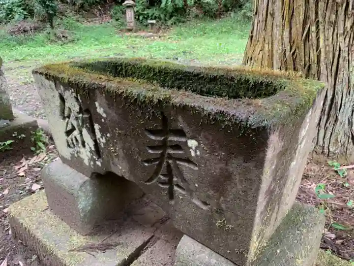 子ノ神社の手水舎