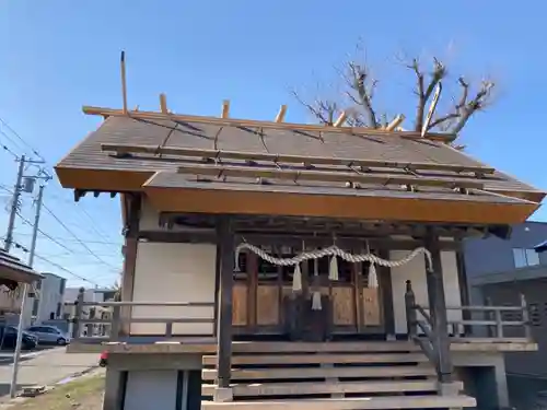 朝里神社の本殿