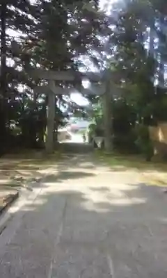  山見八幡宮の鳥居