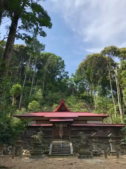 咸古神社の本殿・本堂
