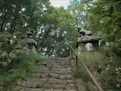 戸室山神社の狛犬