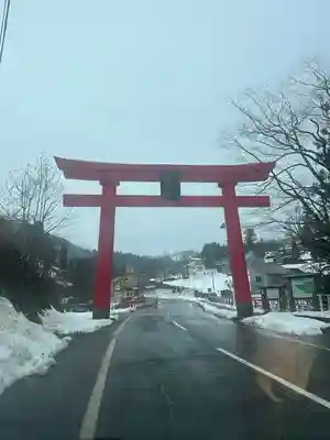 高龍神社の鳥居